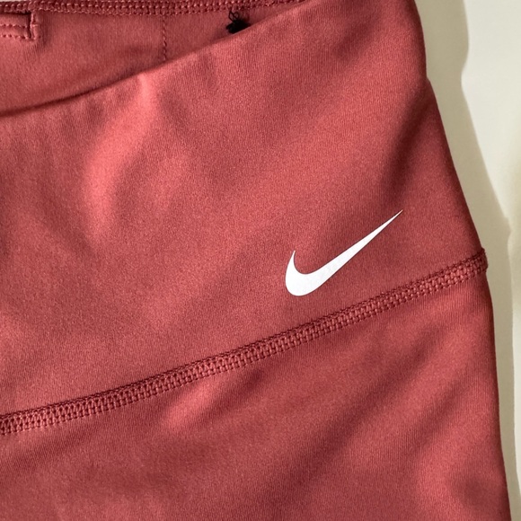 Nike One Dri-Fit Mid Rise Tight Fit Bike Shorts Women’s size Small - Picture 5 of 13